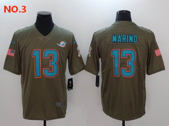 Men's Miami Dolphins 13 Dan Marino Jersey NO.3;